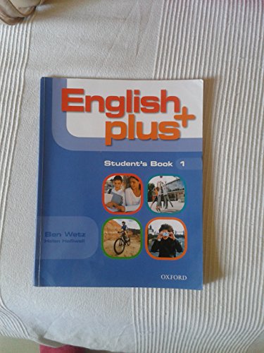 Imagen de archivo de English plus 1: Student's Book - 9780194700498 a la venta por Hamelyn
