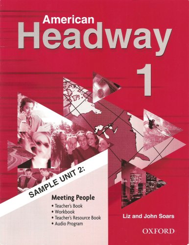 9780194701709: (American Headway 1: Student Book) By Soars, Liz (Author) Paperback on (09 , 2001)