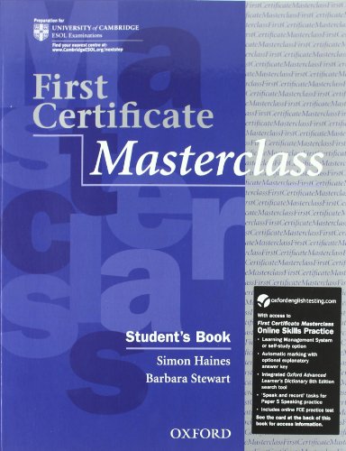 9780194705103: First certificate masterclass. Student's book-Workbook. Per le Scuole superiori. Con Multi-ROM. Con espansione online