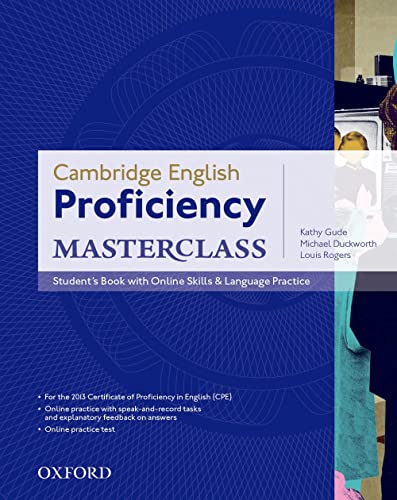 Imagen de archivo de Cambridge English Proficiency Masterclass: Student's Book with Online Skills & Language Practice a la venta por medimops