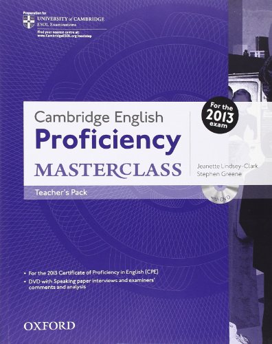 9780194705257: Cambridge English: Proficiency (Cpe) Masterclass: Teacher's Pack