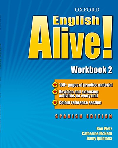 Imagen de archivo de English Alive! 2: Workbook - 9780194710107 a la venta por Hamelyn
