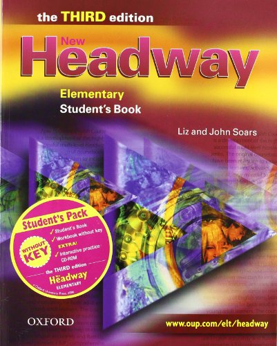 Stock image for NEW HEADWAY 3RD EDITION ELEMENTARY. STUDENT S BOOK AND WORKBOOK WITH KEY PACK for sale by Librerias Prometeo y Proteo