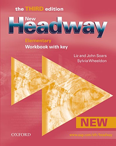 Imagen de archivo de New Headway: Elementary Third Edition: Workbook (With Key) (Headway ELT) a la venta por WorldofBooks