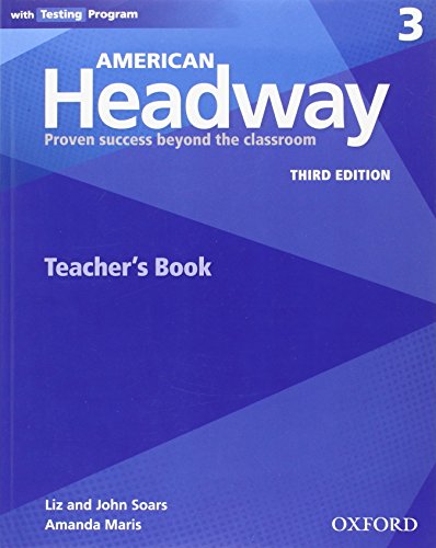Imagen de archivo de American Headway: Three: Teacher's Resource Book With Testing Program a la venta por Blackwell's