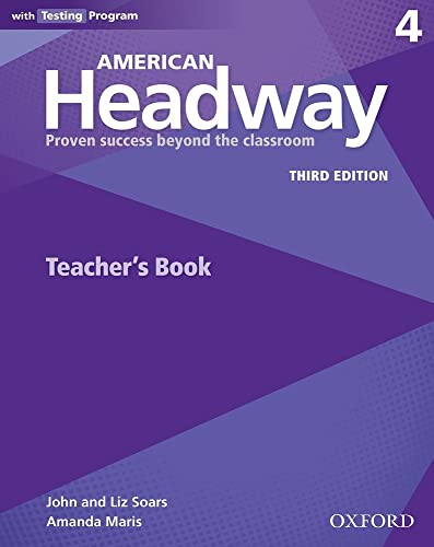Beispielbild fr American Headway Teacher's Book 4 zum Verkauf von Blackwell's