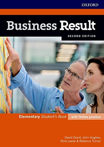 Imagen de archivo de BUSINESS RESULT ELEMENTARY. STUDENT S BOOK WITH ONLINE PRACTICE 2ND EDITION a la venta por Librerias Prometeo y Proteo