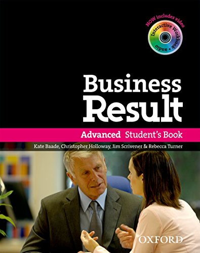 9780194739412: Business Result: Advanced: Student's Book with DVD-ROM and Online Workbook Pack