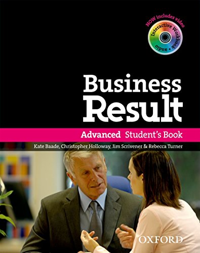 Stock image for Business Result: Advanced: Student's Book with DVD-ROM and Online Workbook Pack for sale by WorldofBooks