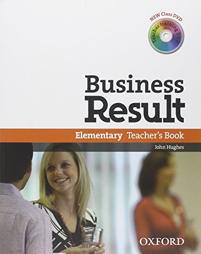 9780194739429: Business Result DVD Edition: Elementary: Teacher's Book Pack: Business Result DVD Edition Teacher's Book with Class DVD and Teacher Training DVD