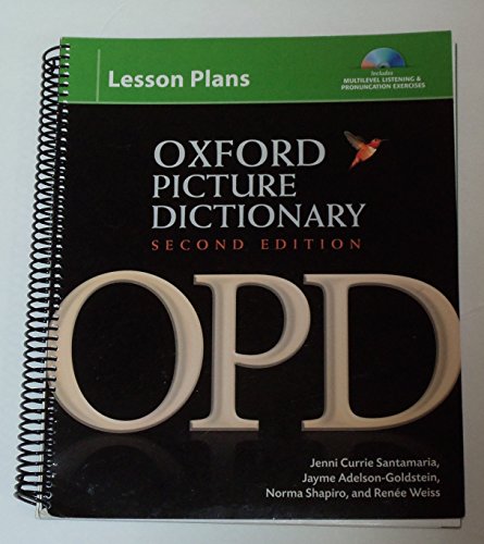 Stock image for Oxford Picture Dictionary Lesson Plans for Multilevel Listening & Pronunciation Exercises, 2nd Edition (Book & 3 Cds) for sale by HPB-Red