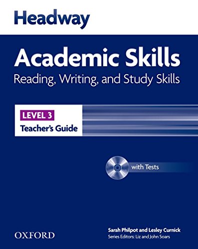 9780194741644: Headway Academic Skills 3. Reading, Writing and Study Skills: Teacher's Guide with Test Pack (New Headway Academic Skills) - 9780194741644