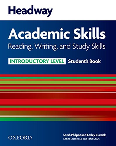 Imagen de archivo de Headway Academic Skills Introductory Reading, Writing, and Study Skills Student's Book a la venta por Books Puddle