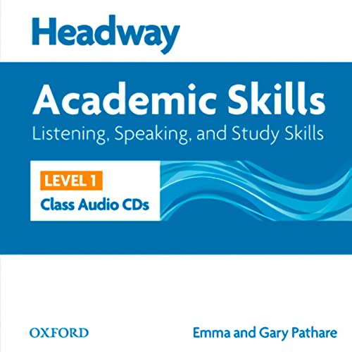 Imagen de archivo de Headway 1 Academic Skills 1: Listening, Speaking, and Study Skills Class Audio CDs (2) a la venta por Brook Bookstore