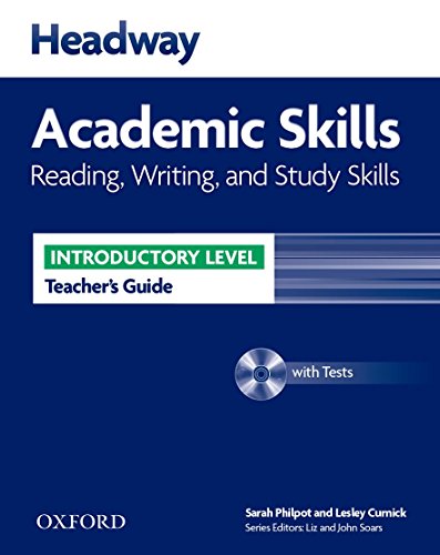 Stock image for Headway Academic Skills: Introductory: Reading, Writing, and Study Skills Teacher's Guide With Tests CD-ROM for sale by Blackwell's