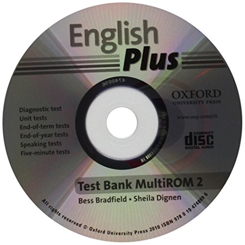 Imagen de archivo de English Plus: 2: Test Bank MultiROM: a la venta por Iridium_Books