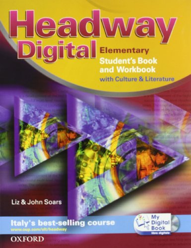 9780194755054: Headway digital. Elementary. Student's book-Workbook with key-My digital book. Per le Scuole superiori. Con CD-ROM. Con espansione online