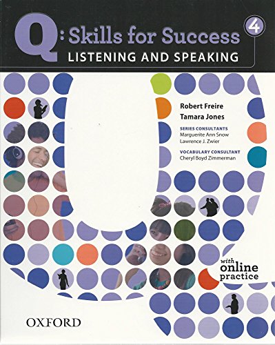 9780194756136: Q Skills for Success: Listening and Speaking 4: Student Book with Online Practice