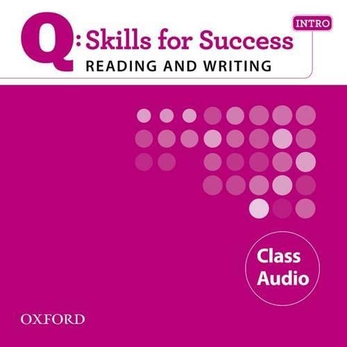 Stock image for Q reading & writing intro class cd for sale by Iridium_Books