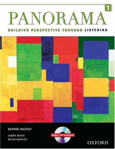 Imagen de archivo de Panorama Listening 1 Student Book : Building Perspective Through Listening a la venta por Better World Books