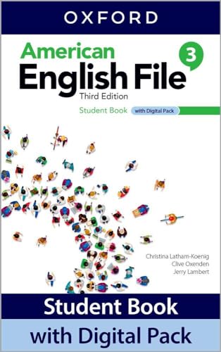 9780194758833: American English File: Level 3: Student Book with Digital Pack: Print Student Book and 2 years' access to Student e-book, Workbook e-book, Online Practice and Student Resources