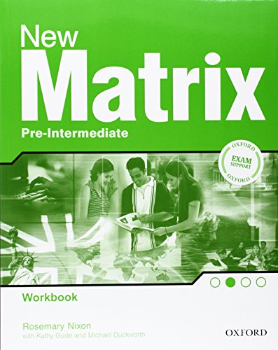 Imagen de archivo de New Matrix Pre-Intermediate: Workbook (Paperback) a la venta por Iridium_Books