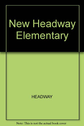 9780194769327: New Headway Elementary