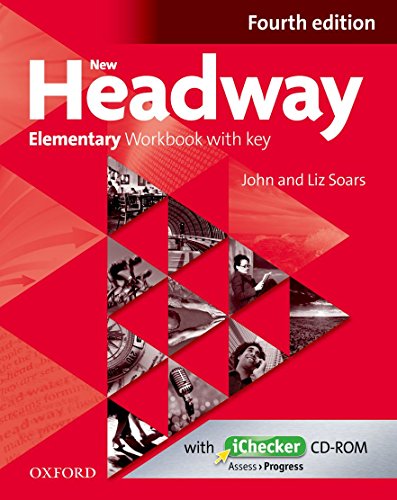 Beispielbild fr New Headway 4th Edition Elementary. Workbook and iChecker with Key zum Verkauf von HPB-Red