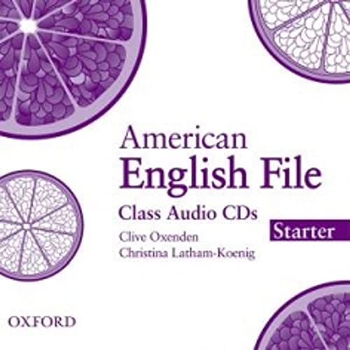 Imagen de archivo de American English File Starter Class AOxenden, Clive; Latham-Koenig, C a la venta por Iridium_Books