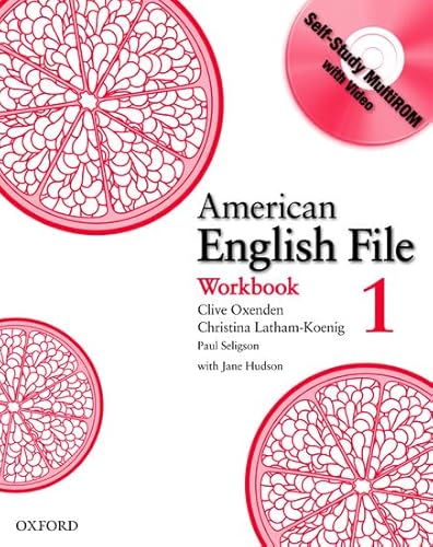 9780194774185: American English File Level 1: Workbook with Multi-ROM Pack