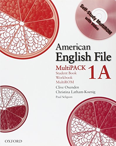9780194774215: American English File Level 1: Student Book/Workbook Multipack A
