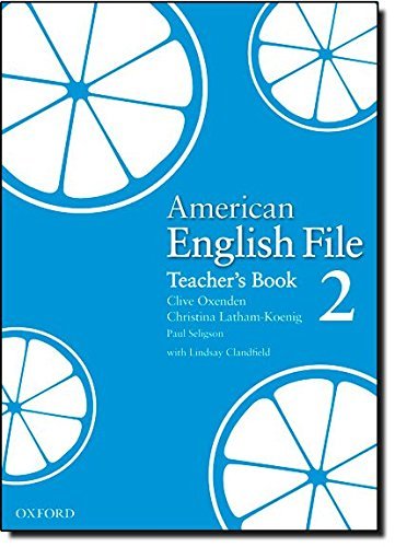 Stock image for American English File Level 2: Teacher's Book by Clive Oxenden (2008-02-21) for sale by HPB-Red