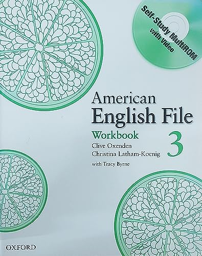 Imagen de archivo de American English File 3 Workbook: with Multi-ROM a la venta por Ergodebooks