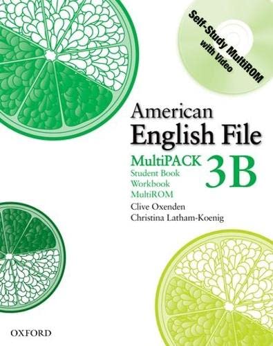9780194774574: American English File Level 3: American english file multipack Vol. 3B. Per le Scuole superiori
