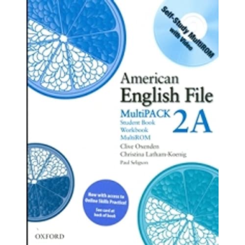 Imagen de archivo de American English File 2 Student Book Multi Pack A a la venta por Ammareal