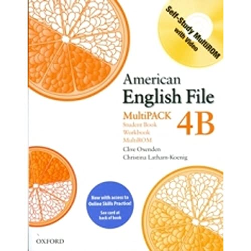 9780194775328: American English File 4 Student Book Multi Pack B
