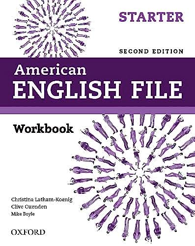 Imagen de archivo de American Engish 2E Starter WB Without Key(American English File) a la venta por Books Puddle