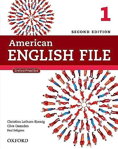 Beispielbild fr American English File Second Edition: Level 1 Student Book: With Online Practice zum Verkauf von BooksRun