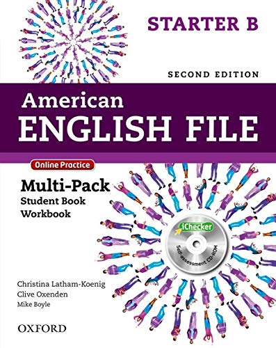 Imagen de archivo de American English File Second Edition: Level Starter Multi-Pack B: With Online Practice and iChecker a la venta por Gulf Coast Books
