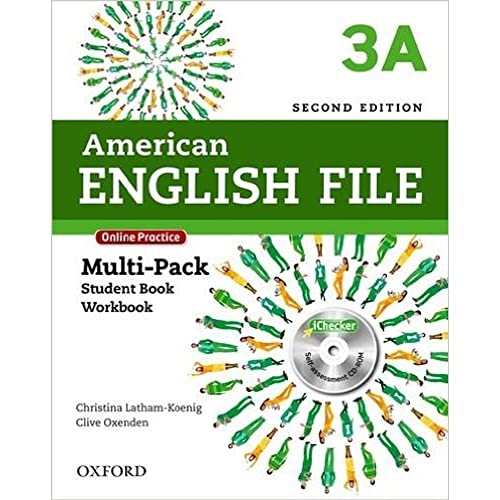 Imagen de archivo de American English File Second Edition: Level 3 Multi-Pack A: With Online Practice and iChecker a la venta por HPB-Red