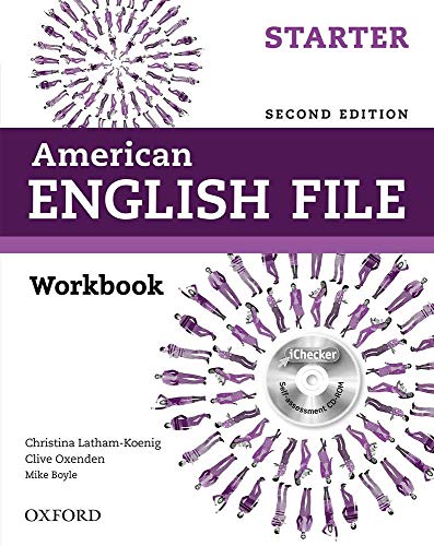 Beispielbild fr American English File Second Edition: Level Starter Workbook : With IChecker zum Verkauf von Better World Books