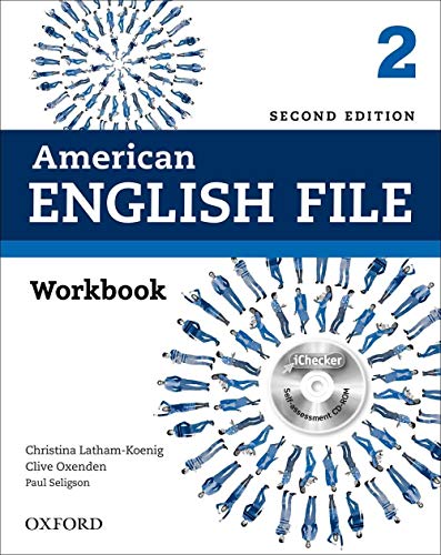 Imagen de archivo de American English File Second Edition: Level 2 Workbook: With iChecker a la venta por Goodwill Southern California