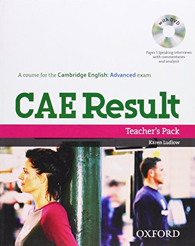 9780194800495: CAE Result Teacher's Book and DVD Pack 2008 Edition (Cambridge Advanced English (Cae) Result)