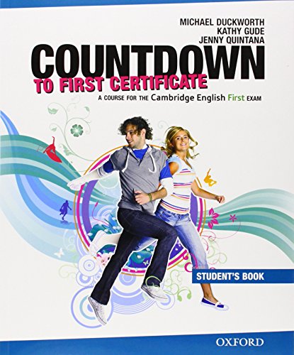 9780194801003: Countdown to First Certificate. Student's Book (New Countdown to First Certificate)