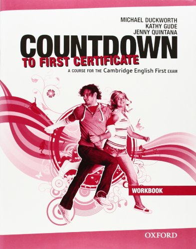 Imagen de archivo de Countdown to First Certificate. Workbook without Key And Student's Audio Cd Pack a la venta por Hamelyn