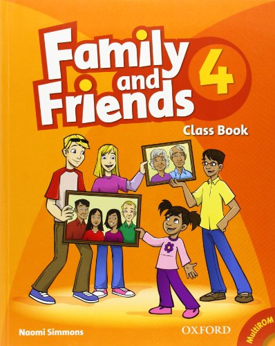 Beispielbild fr FAMILY & FRIENDS 4: CLASS BOOK AND MULTIROM PACK zum Verkauf von Ergodebooks