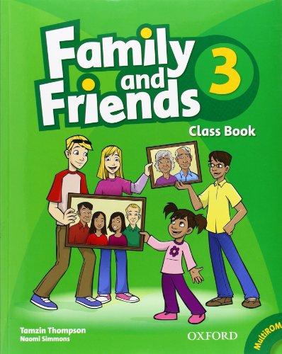 Imagen de archivo de Family and Friends 3: Class Book and MultiROM Pack a la venta por medimops