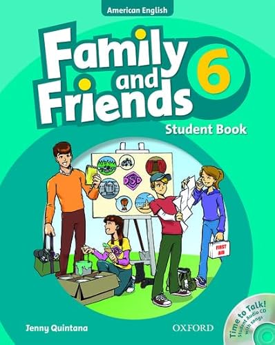 9780194813969: Family and Friends American Edition: 6: Student Book & Student CD Pack