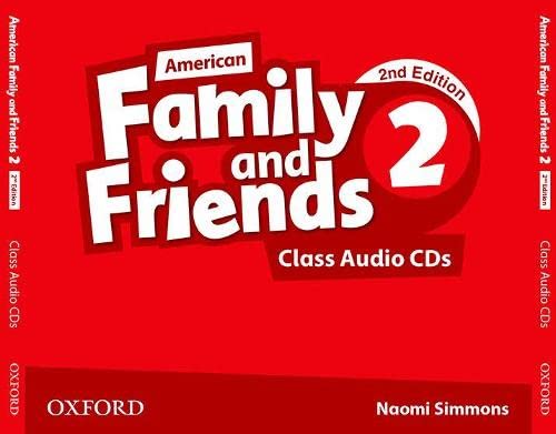 Beispielbild fr American Family and Friends: Level Two: Class Audio CDs: Supporting all teachers, developing every child zum Verkauf von medimops