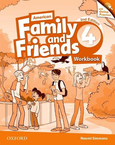 Stock image for American Family and Friends: Level Four: Workbook with Online Practice: Supporting all teachers, developing every child for sale by Reuseabook